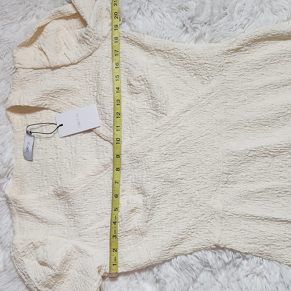 Greylin Lulu Popcorn Knit Modest Minimalist Dress - Picture 11 of 12